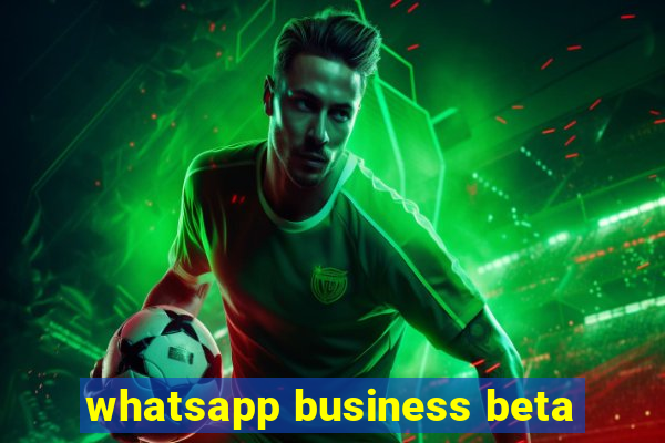 whatsapp business beta